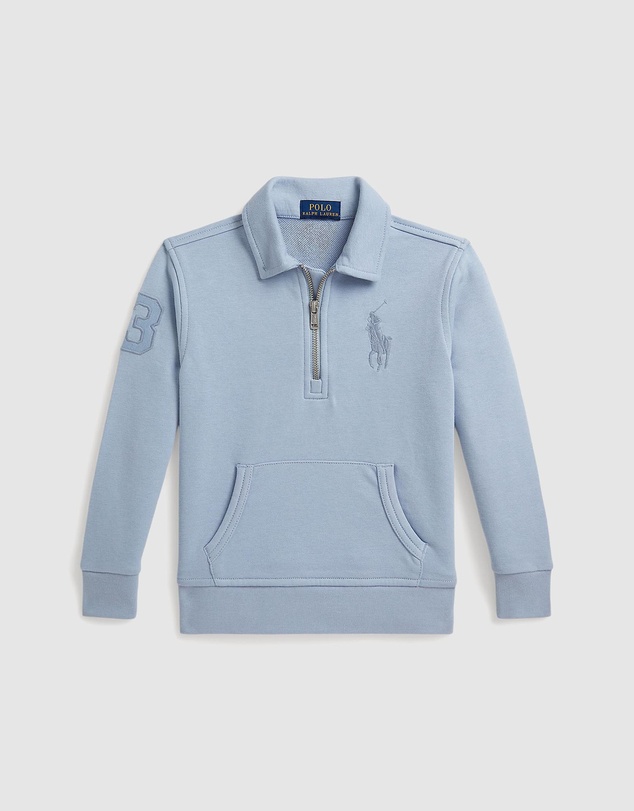 Polo Ralph Lauren - Big Pony Terry Collared Sweatshirt - Kids