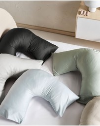 Linen House - Augusta 500TC Cotton Sateen U-Shape Pillowcase