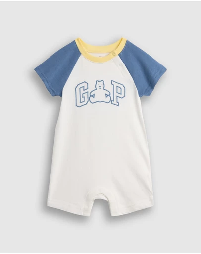 GAP - SS Raglan Logo Shorty - Babies