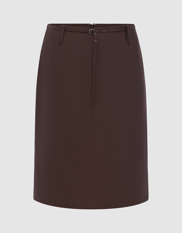Shona Joy - Otis Belted Midi Skirt