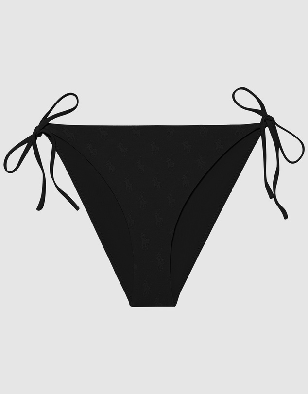 Polo Ralph Lauren - Logo Jacquard Ricky String Tie Side Bikini Bottom