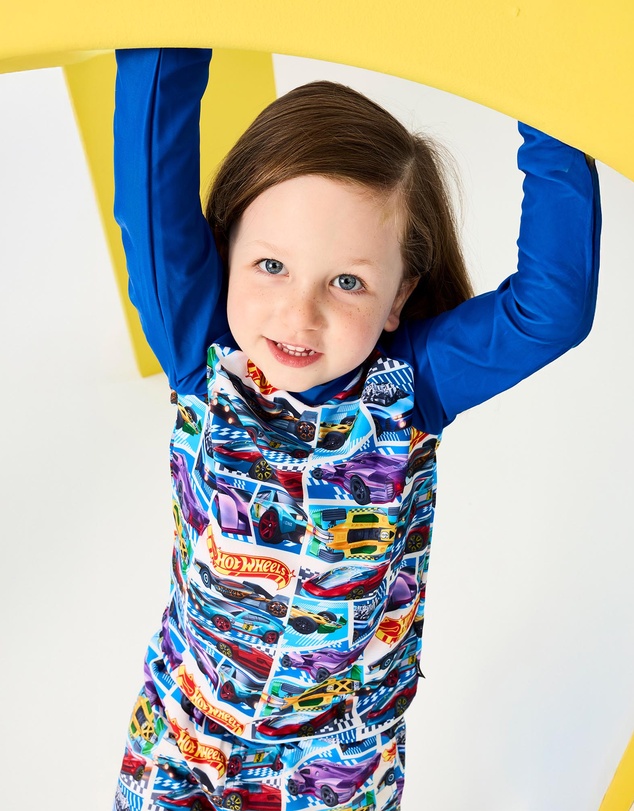 Rock Your Kid - Hot Wheels Comic Rashie Set - ICONIC EXCLUSIVE - Kids-Teens