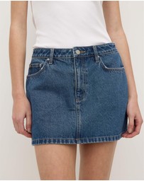Assembly Label - Callista Denim Mini Skirt