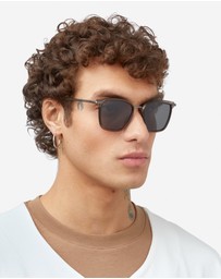 Hawkers Co - HAWKERS - Polarized Grey Dark INK Sunglasses for Men and Women UV400
