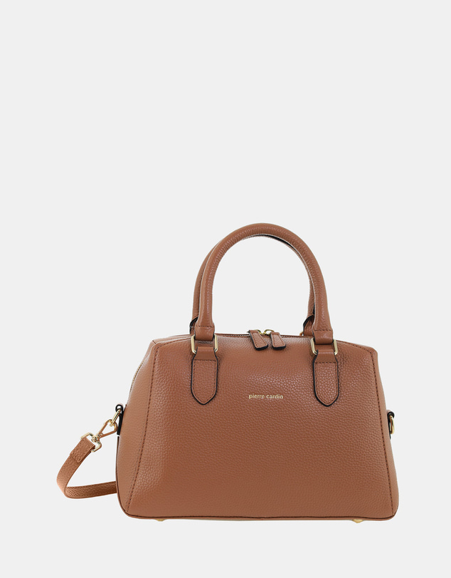 Pierre Cardin - Pierre Cardin Genuine Leather Tote Crossbody Bag