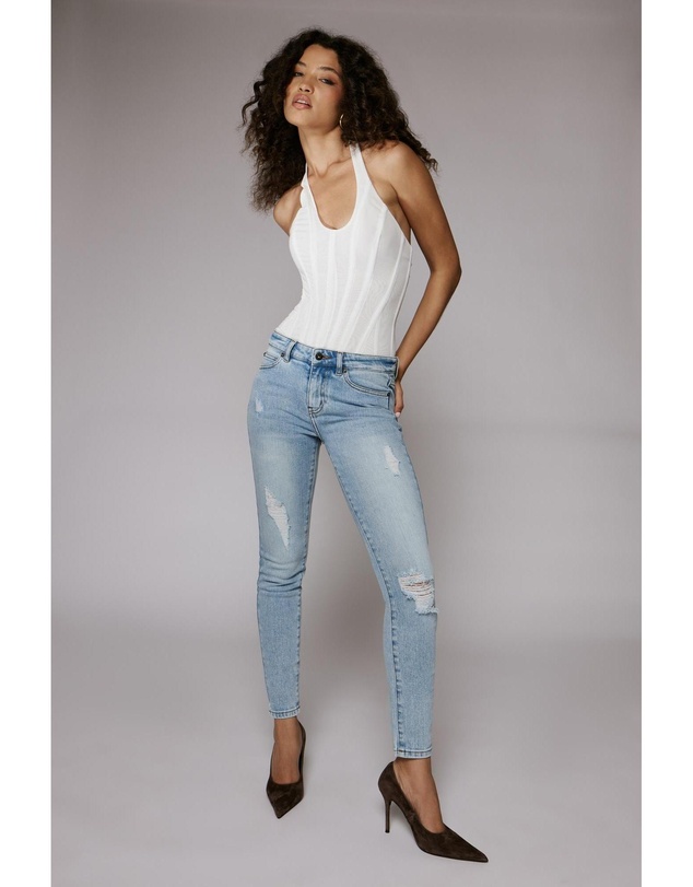 Bardot - Kate Mid Blue Jeans
