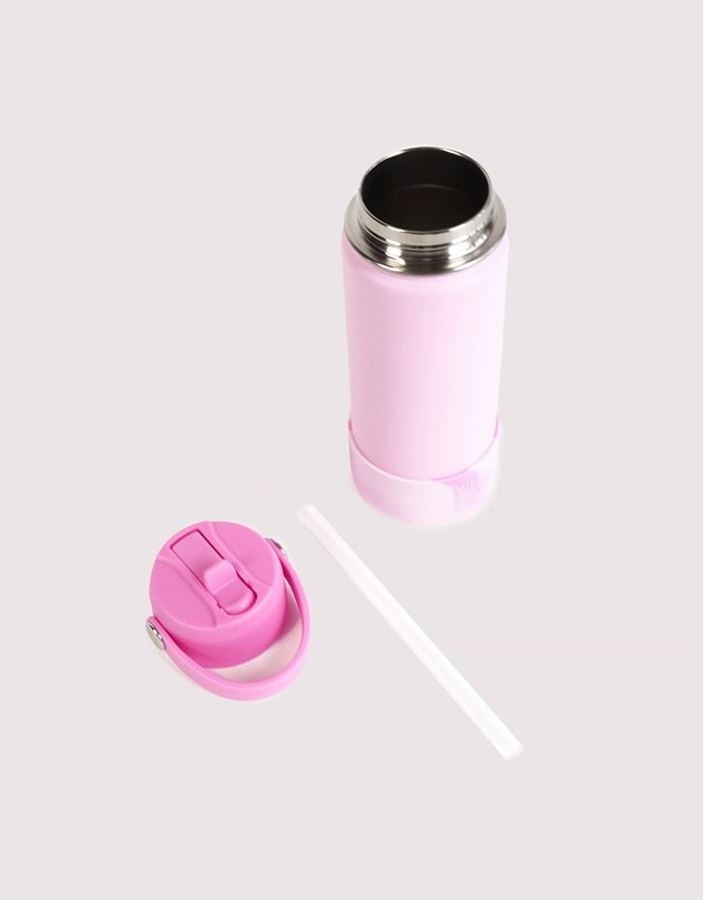 The Somewhere Co - Light Pink Swirl Bottle 500ml