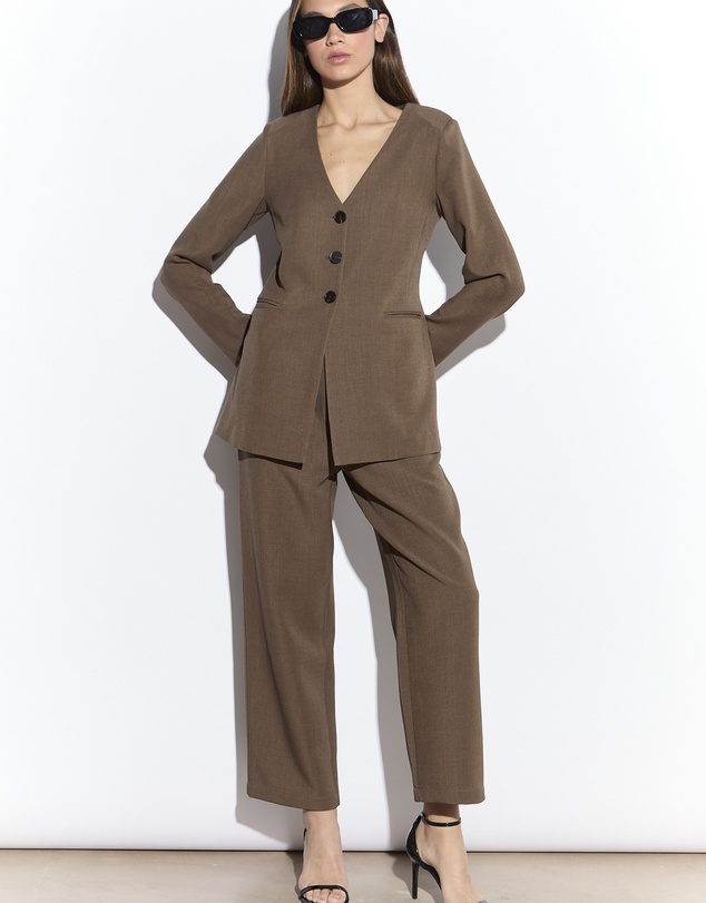 Glamorous - Collarless Tailored Blazer