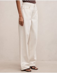 Forever New Petite - Gia Petite High Rise Wide Leg Jeans