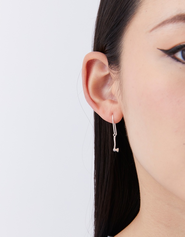 Karen Walker - Mini Axe Earrings