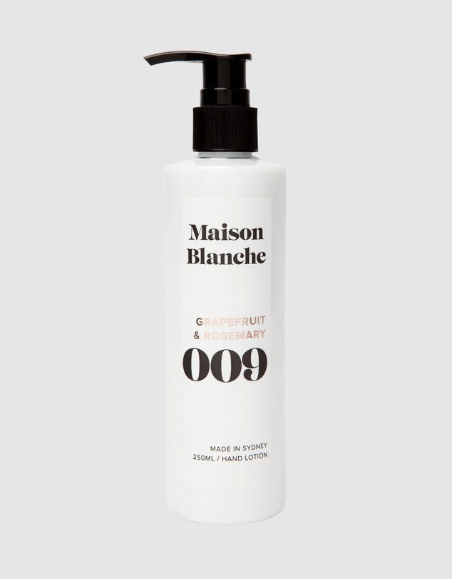 Maison Blanche - 009 Grapefruit & Rosemary - Hand Lotion