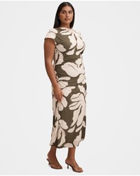 Forever New Curve - Allegra Curve Mesh Midi Dress