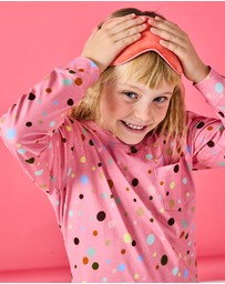 Kip&Co - Polkadot Organic Cotton LS Nightie - Kids-Teens