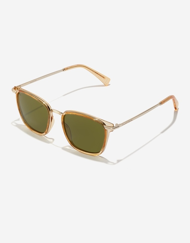 Hawkers Co - HAWKERS - Champagne Juniper Green INK Sunglasses for Men and Women UV400