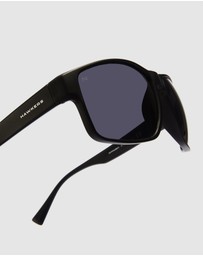 Hawkers Co - Black Black Dark Faster Raw Sunglasses for Men and Women UV400