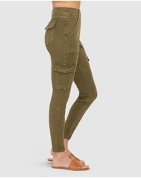 Spanx - Stretch Twill-Stretch Twill Ankle Cargo Pant
