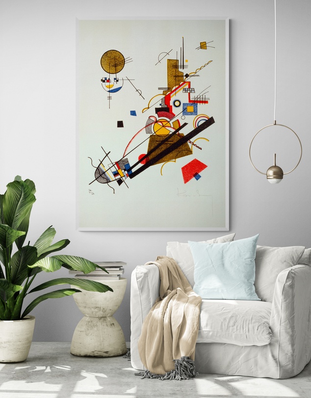 Inka Arthouse - Joyous Ascent by Wassily Kandinsky Art Print