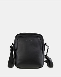 Pierre Cardin - Pierre Cardin Men's Leather Classic Crossbody Bag