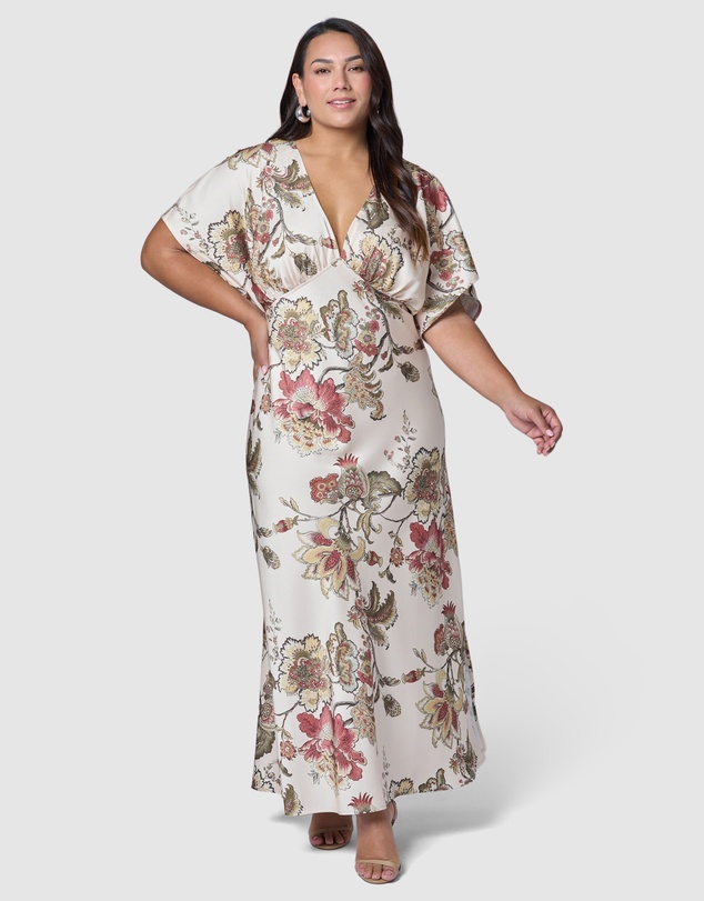 Pink Dusk by Curve Project - Want It All Maxi Dress