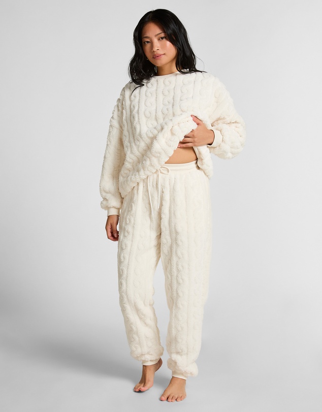 Hunkemoller - Cable Fleece Joggers