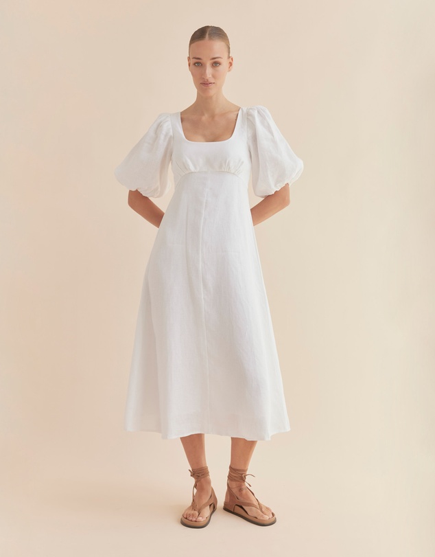 Amelius - Romilly Linen Midi Dress