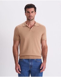 Sportscraft - Brookes Short Sleeve Knit Polo