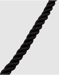 Kuzzoi - ICONIC EXCLUSIVE - Bracelet Male Cord Black 925 Sterling Silver