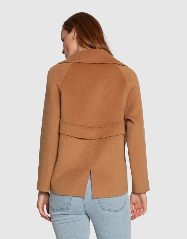 Belle & Bloom - I'm Yours Wool Blend Peacoat