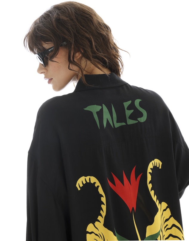 THE TALES - Crouching Tiger Long sleeve Shirt