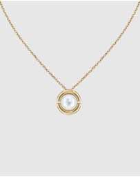 Furla - Miasfera Iconic Pearl Gold-Tone Necklace