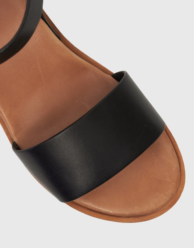 Airflex - Sandrea Stacked Heel Wedges