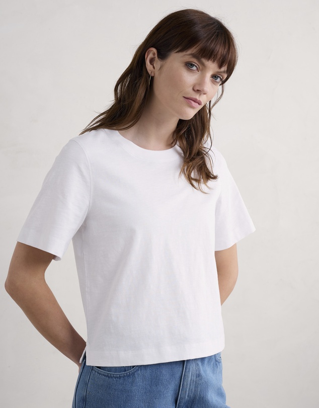 Seasalt - Seasalt Cornwall White Copseland T-Shirt