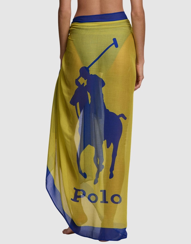 Polo Ralph Lauren - Big Pony Long Pareo Scarf Beach Cover Up