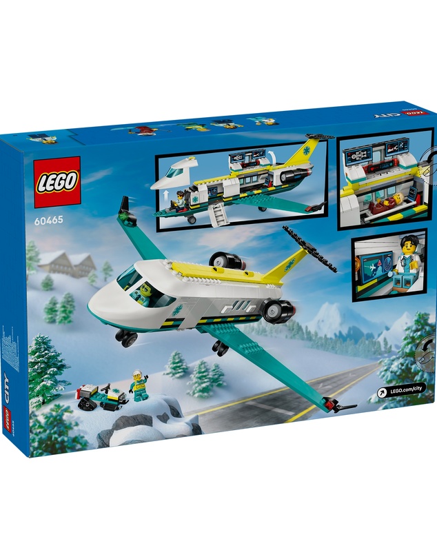 LEGO - 60465 Emergency Air Ambulance Airplane