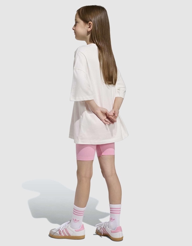 adidas Originals - Cycling Shorts and Tee Set - Kids-Teens