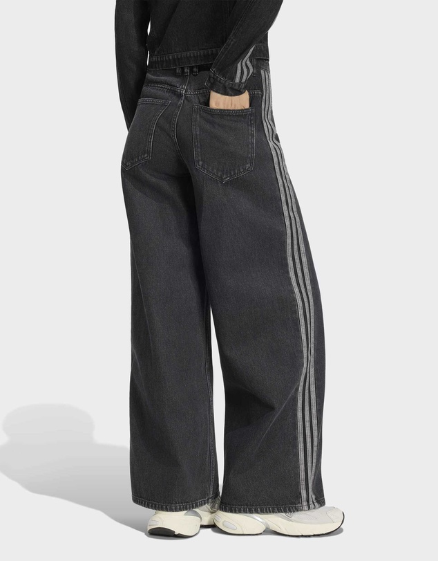 adidas Originals - HIGH RISE WIDE LEG DENIM PANT Womens