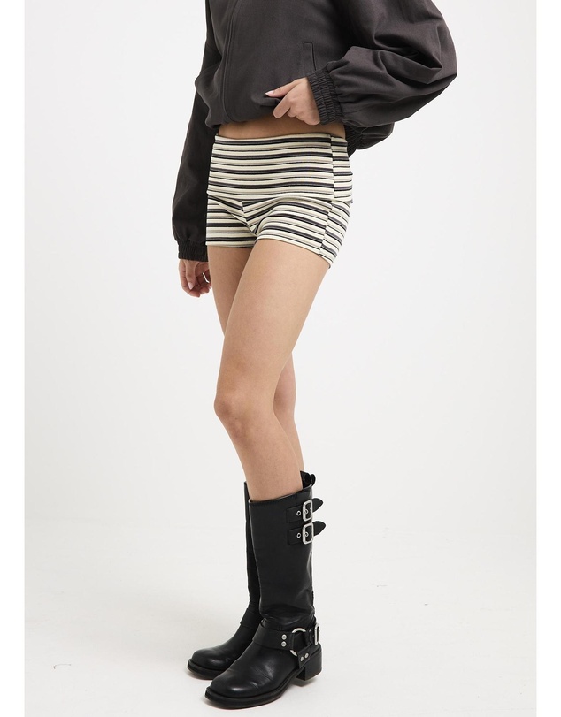 Insight - Danni Stripe Folded Shorts