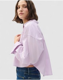 rag & bone - Marin Cropped Shirt