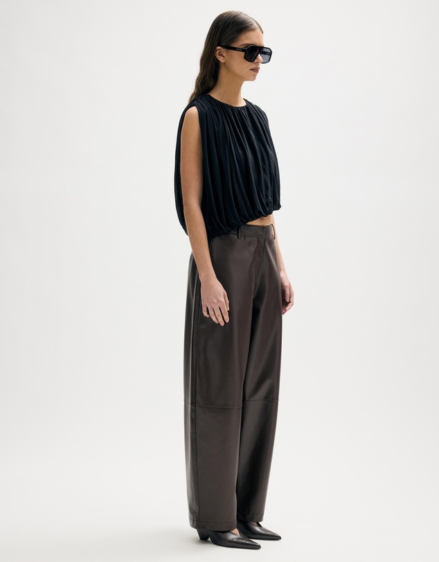 Minima Esenciales - Delfin Draped Jersey Top