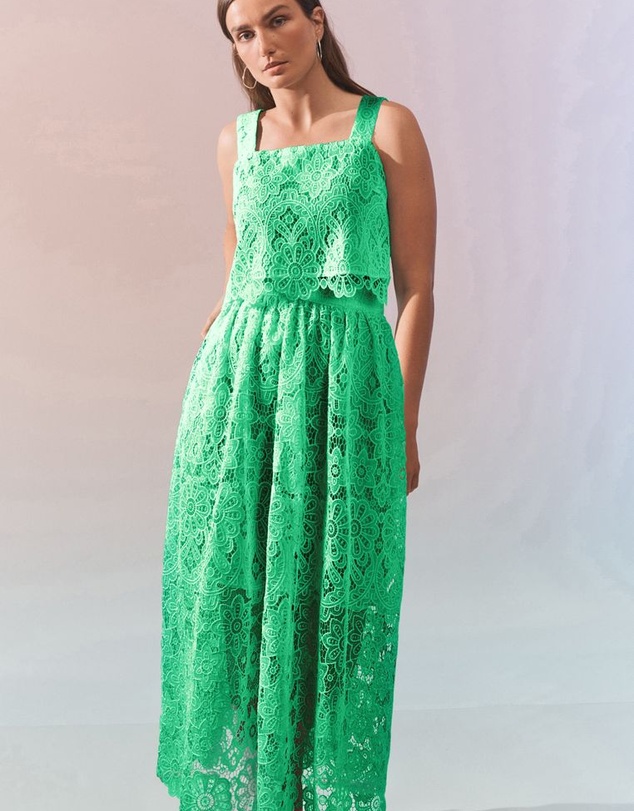 NEXT - Lace Co-ord  Maxi Skirt