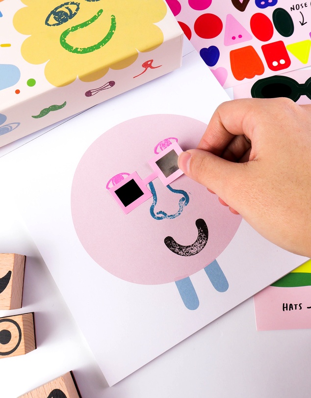 Journey Of Something - Stamp Kit - Cool Faces