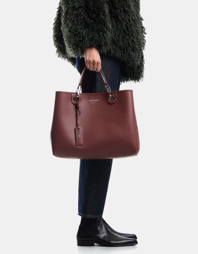 Emporio Armani - Simil Cervo Shopping M Bag