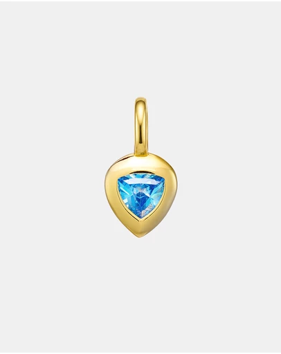 Zoe Olivia - 14K Gold Vermeil December Birthstone Charm