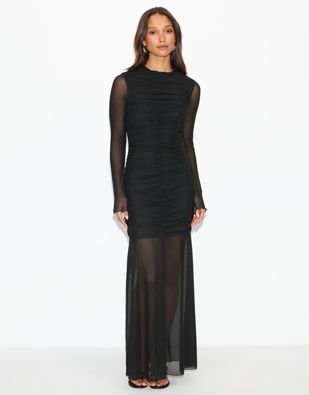 Dazie - Marla Mesh Maxi Dress
