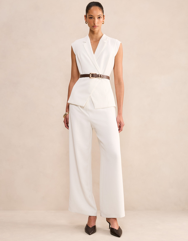 Forever New - Ayla Tailored Belted Jumpsuit