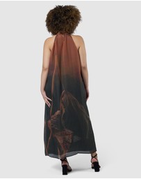 Pink Dusk by Curve Project - Aphrodisiac Maxi Dress