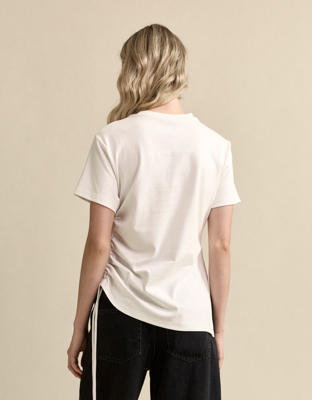 MVN - Rouched Side Tee