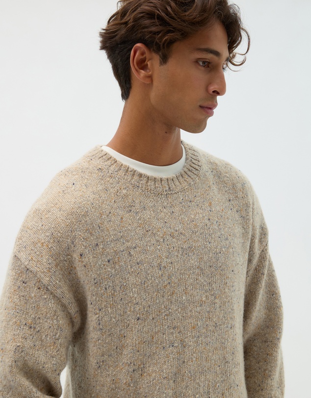 AERE - Wool Blend Relaxed Sweater