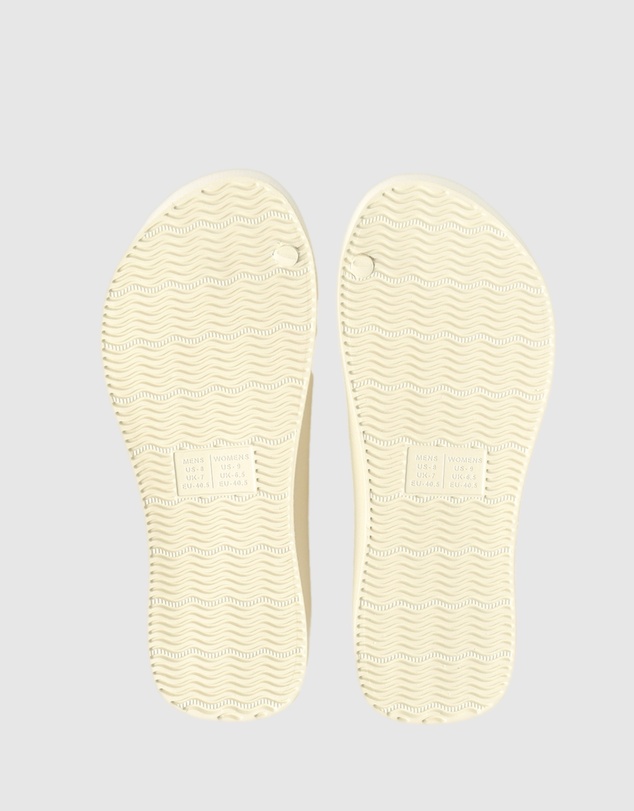 Tolu Australia - Ivory Thongs With Arch Support