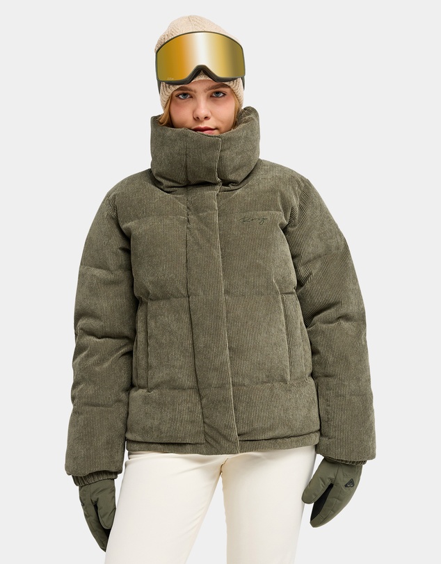 Roxy - Womens Snow Winter Rebel Cord Snow Jacket